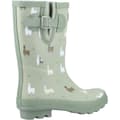 Pikkukuva 2 / 4: Cotswold Womens/Ladies Farmyard Alpaca Mid Calf Wellington Boots