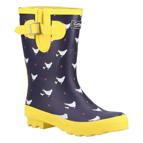 Cotswold Womens/Ladies Farmyard Chicken Mid Calf Wellington Boots