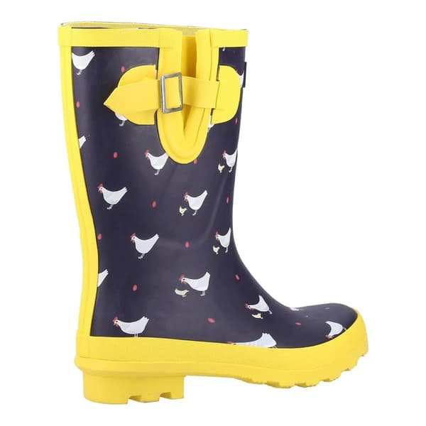 Cotswold Womens/Ladies Farmyard Chicken Mid Calf Wellington Boots