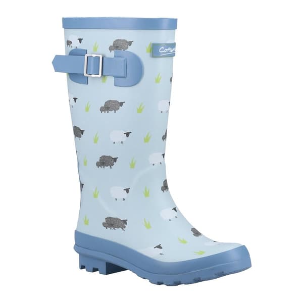 Cotswold Childrens/Kids Farmyard Sheep Wellington Boots