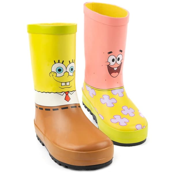 SpongeBob SquarePants Childrens/Kids Character Garden Wellies