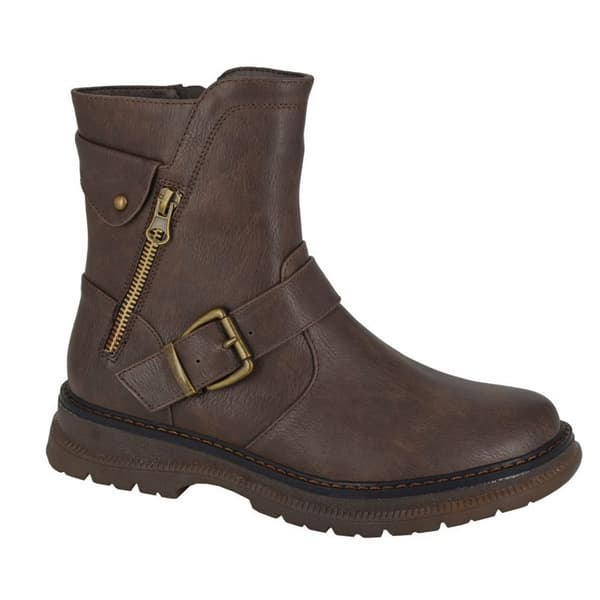 Cipriata Womens/Ladies Tilda PU Biker Boots