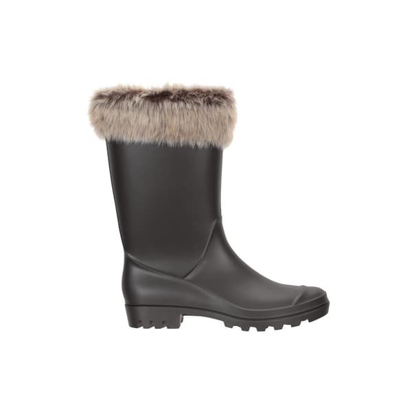 Mountain Warehouse Womens/Ladies Faux Fur Lined Wellington Boots