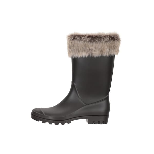 Mountain Warehouse Womens/Ladies Faux Fur Lined Wellington Boots