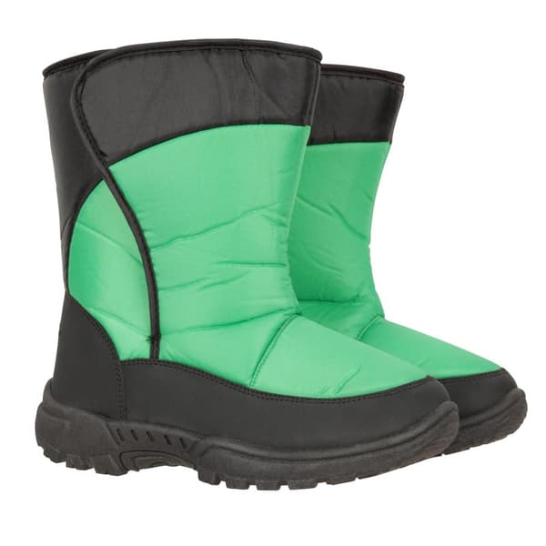 Mountain Warehouse Childrens/Kids Caribou Adaptive Striped Snow Boots