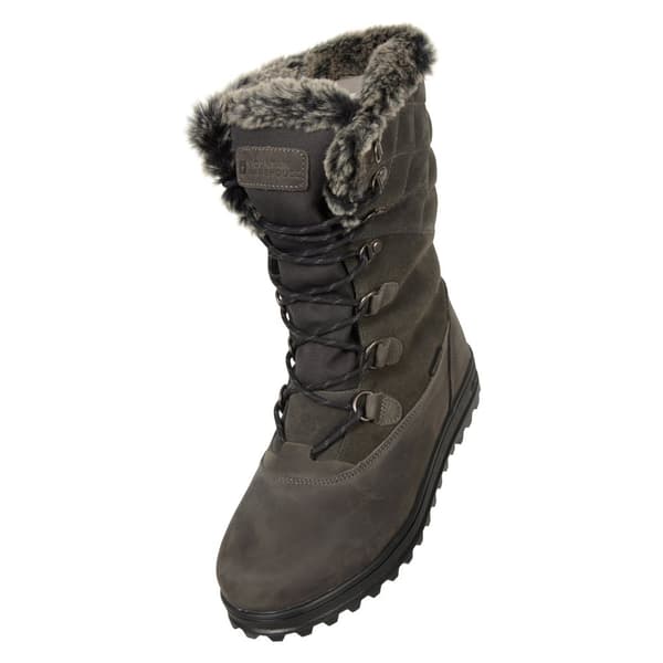 Mountain Warehouse Womens/Ladies Vostok Leather Snow Boots