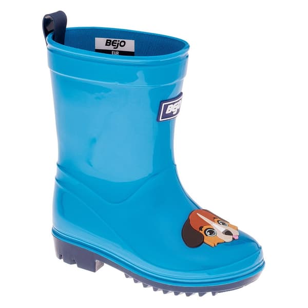 Bejo Barn/Kids Cosy Wellington Stövlar Blue Jewel/Poseidon 7.5 UK Child