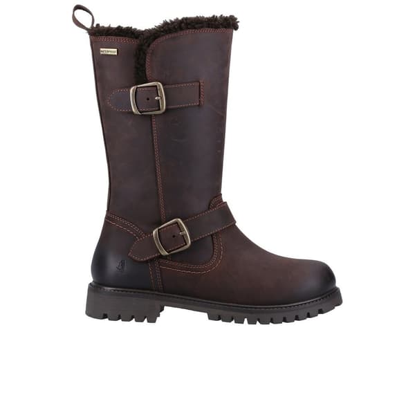 Hush Puppies Girls Mini Winnie läderstövlar