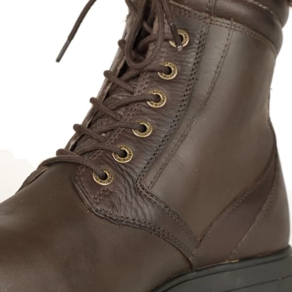 Moretta Womens/Ladies Varese Leather Lace Up Country Boots