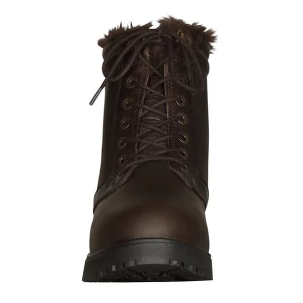 Moretta Womens/Ladies Varese Leather Lace Up Country Boots