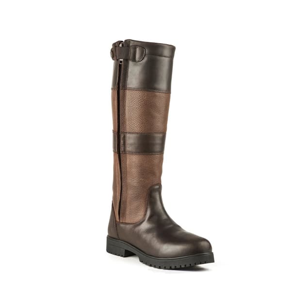 Moretta Kvinnor/Damer Bella II Nubuck Country Boots Brown 7 UK Extra Wide