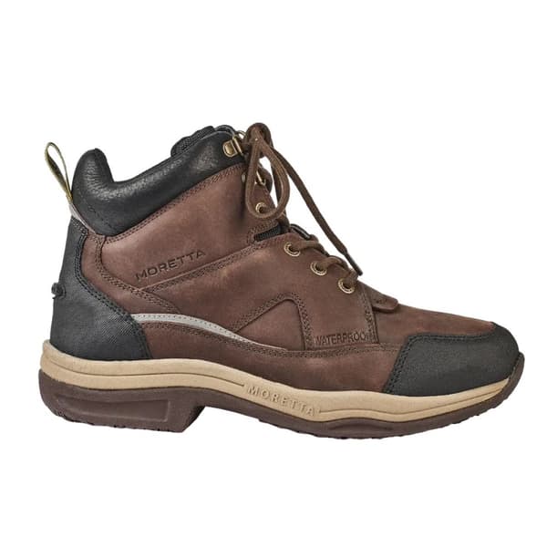 Moretta Womens/Ladies Buffalo Leather Ankle Boots
