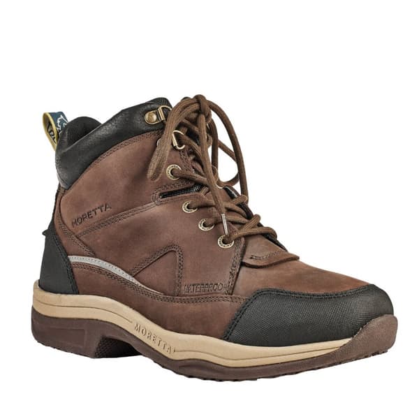 Moretta Womens/Ladies Buffalo Leather Ankle Boots