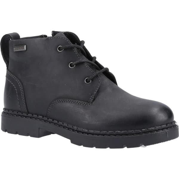 Hush Puppies Boys Mini Presley Leather Boots