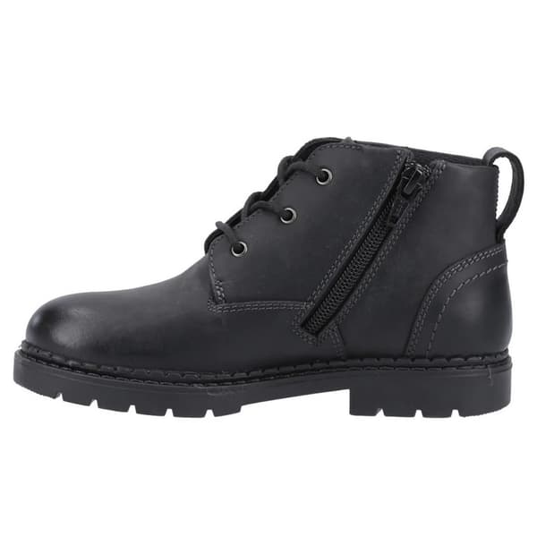 Hush Puppies Boys Mini Presley Leather Boots