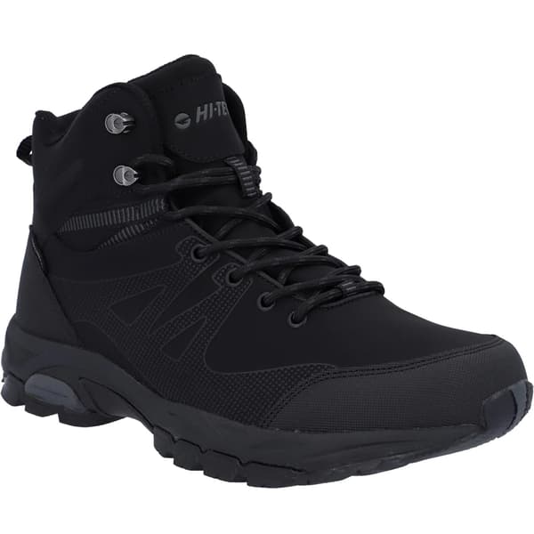 Hi-Tec Mens Jackdaw Waterproof Mid Cut Boots Black/Carbon Grey 12 UK