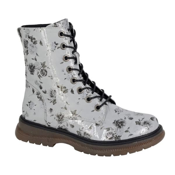 Cipriata Womens/Ladies Annetta Floral Patent PU Ankle Boots