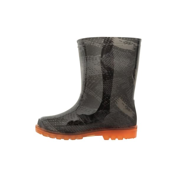Mountain Warehouse Childrens/Kids Camouflage Flashing Lights Wellington Boots