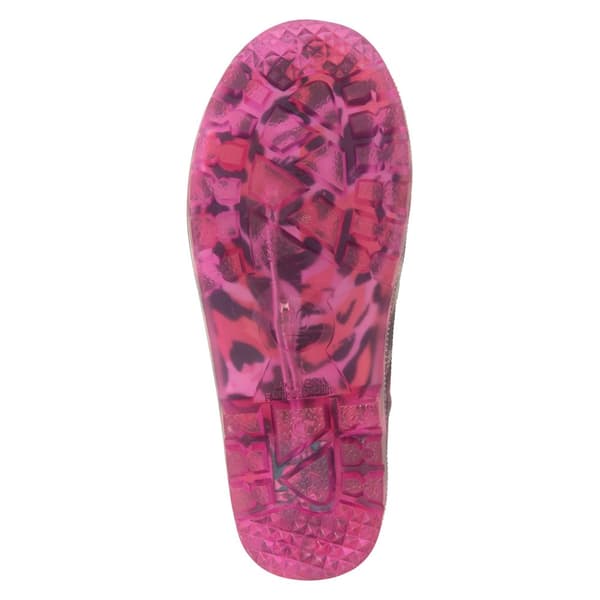 Mountain Warehouse Childrens/Kids Splashed Leopard Print Flashing Lights Wellington Boots