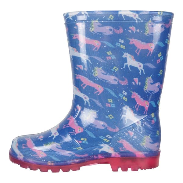 Mountain Warehouse Barn/Kids Splash Unicorn Light Up Wellington Stövlar
