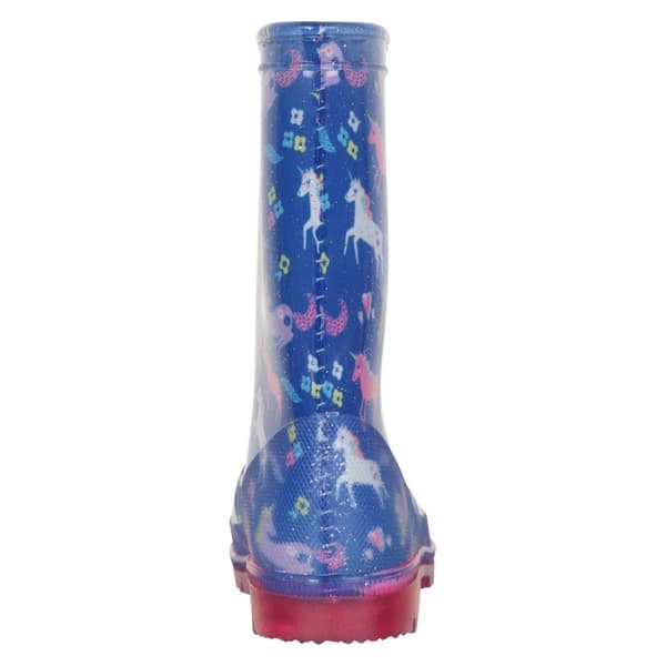 Mountain Warehouse Barn/Kids Splash Unicorn Light Up Wellington Stövlar