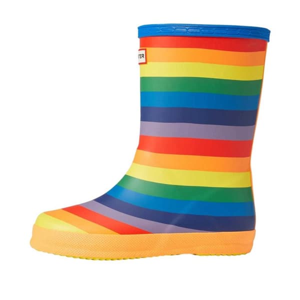Hunter Barn/Kids Original First Classic Rainbow Wellington Stövlar