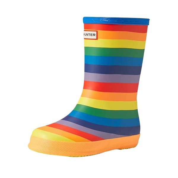 Hunter Barn/Kids Original First Classic Rainbow Wellington Stövlar