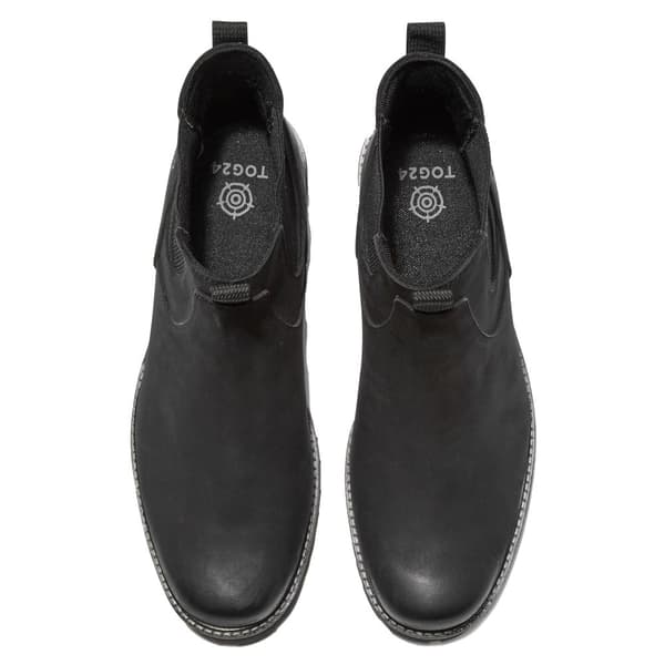 TOG24 Herrar Highway Chelsea Boots i läder
