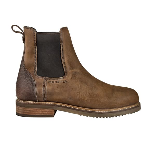 Moretta Unisex vuxen Modena läder Chelsea Boots