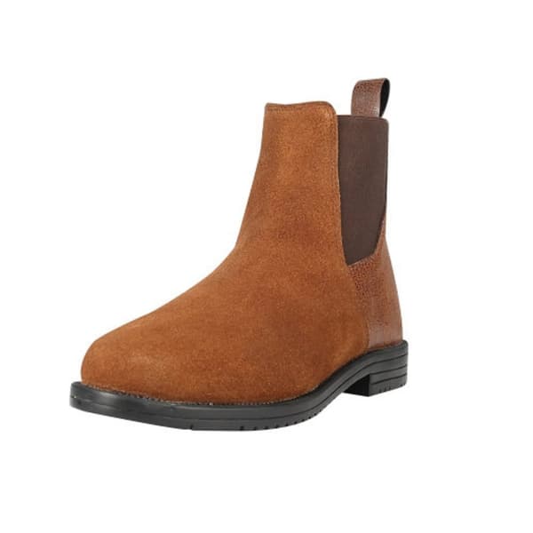 Hy Childrens/Kids Wheston Suede Jodhpur Boots