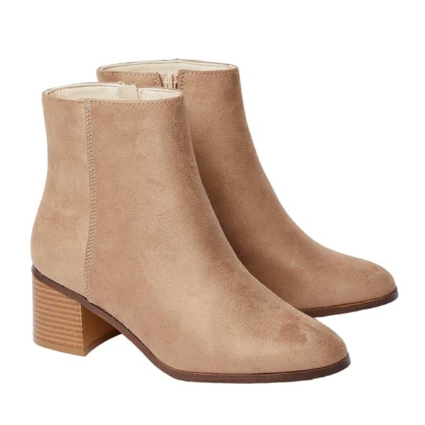 Dorothy Perkins Dam/Dam Andrea Ankelkängor med blockklack Taupe 6 UK