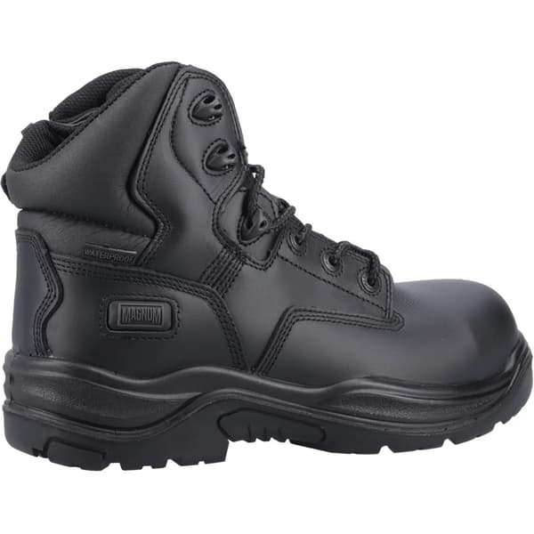 Magnum Unisex Adult Responder Grain Leather Side Zip Safety Boots
