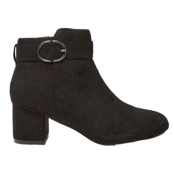 Good For The Sole Womens/Ladies Mariya Buckle Detail Wide Ankle Boots