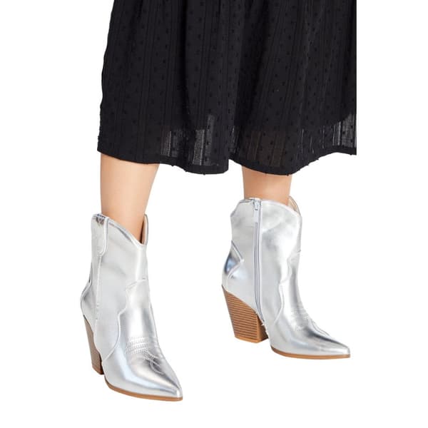 Faith Womens/Ladies Montie Stitch Detail Cowboy Boots