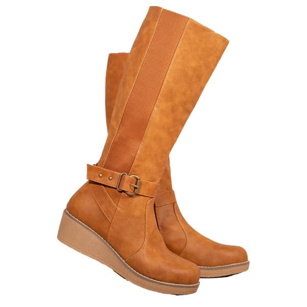 Where's That From Womens/Ladies Ayleen Wedge Knee-High Boots