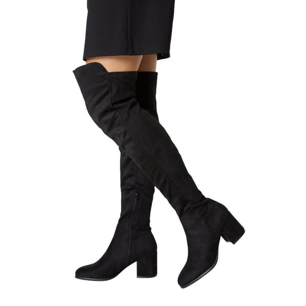 Dorothy Perkins Womens/Ladies Kelly Suedette Stretch Knee-High Boots