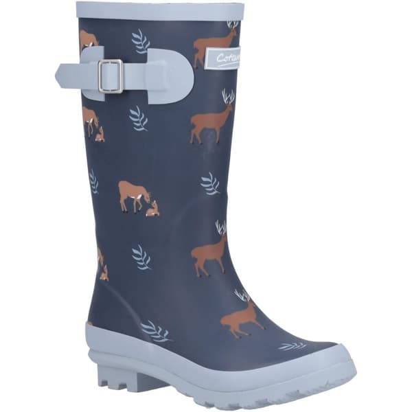 Cotswold Childrens/Kids Woodland Deer Wellington Boots