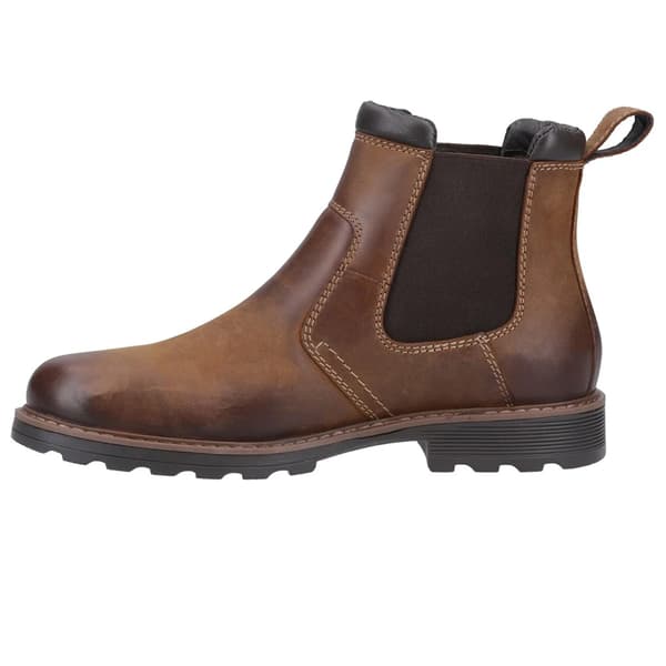 Cotswold Leafield Chelsea Boots i läder för herrar