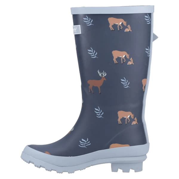 Cotswold Womens/Ladies Woodland Deer Mid Cut Wellington Boots