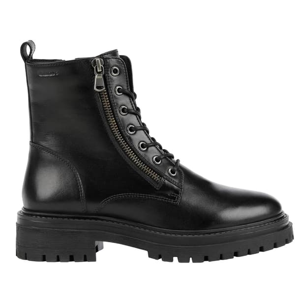 Geox Womens/Ladies D Iridea F Leather Ankle Boots