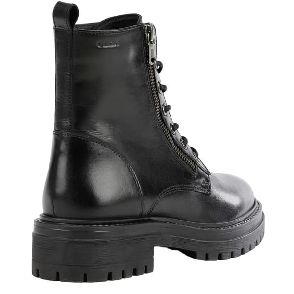 Geox Womens/Ladies D Iridea F Leather Ankle Boots