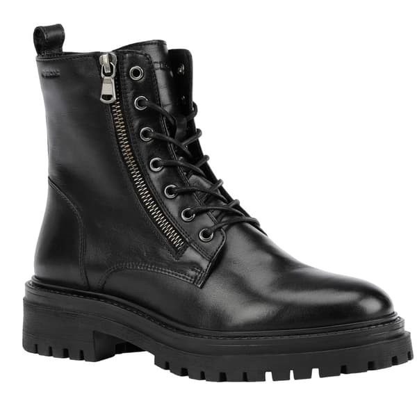 Geox Womens/Ladies D Iridea F Leather Ankle Boots