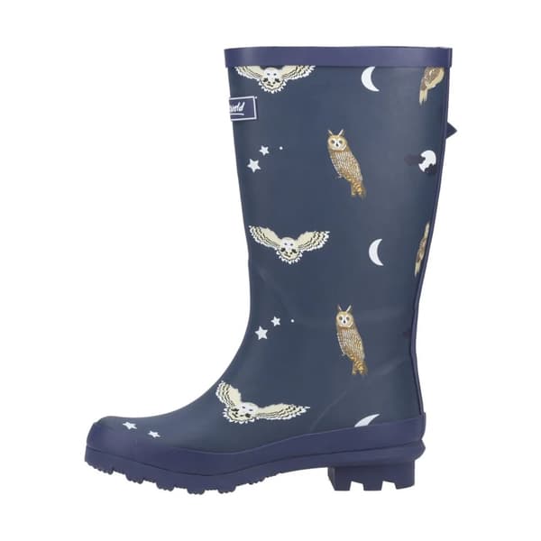 Cotswold Childrens/Kids Woodland Owl Wellington Boots