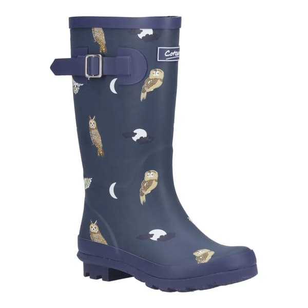 Cotswold Childrens/Kids Woodland Owl Wellington Boots