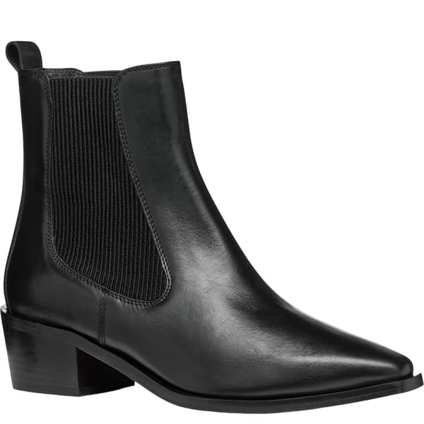 Geox Womens/Ladies Leather Ankle Boots Black 7.5 UK