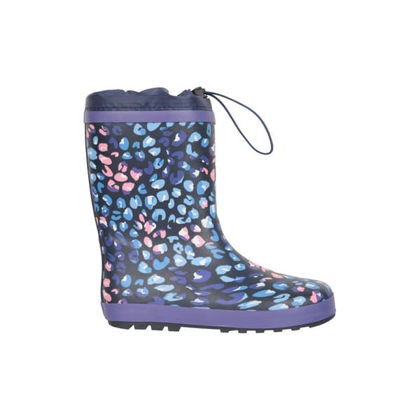 Mountain Warehouse Childrens/Kids Leopard Print Winter Wellington Boots