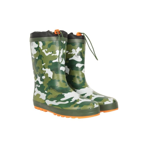 Mountain Warehouse Childrens/Kids Camo Winter Wellington Boots