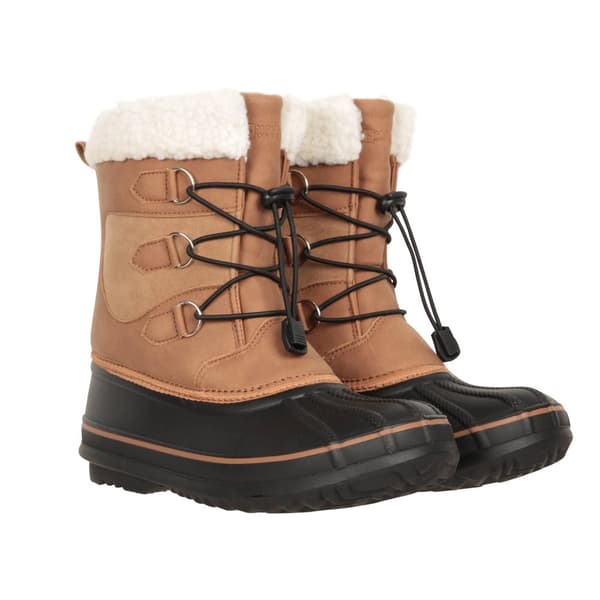 Mountain Warehouse Childrens/Kids Adaptive Lace Up Snow Boots