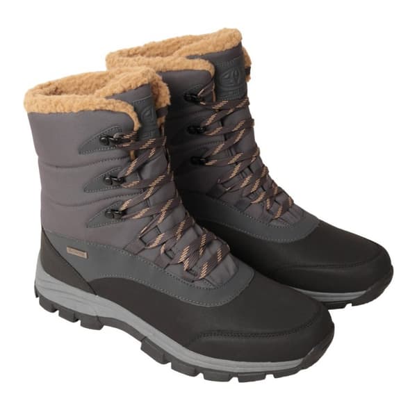 Animal Mens Blizzard Waterproof Snow Boots Grey 8 UK