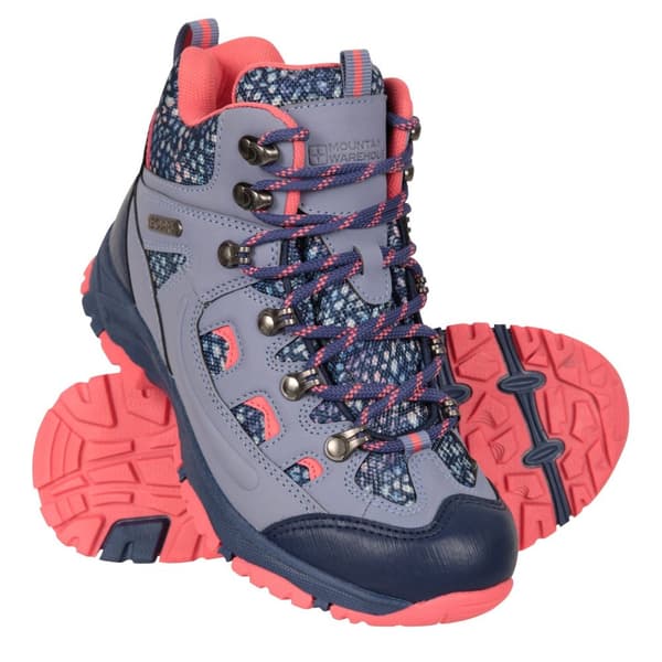 Mountain Warehouse Adventurer Printed vattentäta snöstövlar för barn/ungdomar